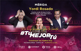 Yordi Rosado presenta: Conferencia